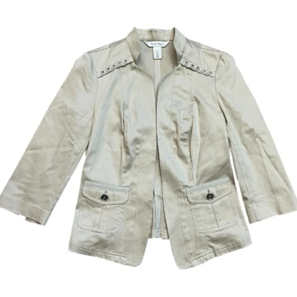 White House Black Market Utility Jacket - Picture 5 of 14